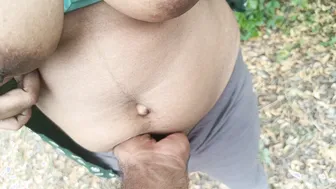 My Tamil wife gets caught outdoors with stranger