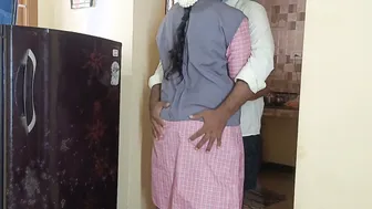 Indian Student Getting Banged While Wearing Her Uniform