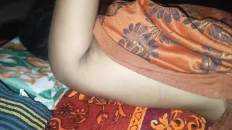 Desi Housewife Stripping Naked And Showing Off In Bed