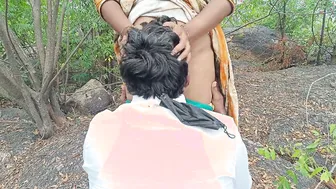 Licking Her Breasts And Pussy Outside Viral Desi Video