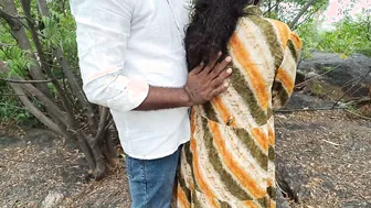 Licking Her Breasts And Pussy Outside Viral Desi Video