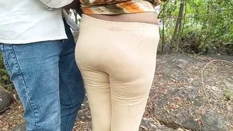 Licking Her Breasts And Pussy Outside Viral Desi Video