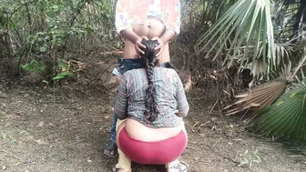 Indian Housewife Having Hardcore Sex Outside Her House