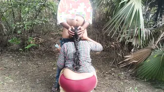 Indian Housewife Having Hardcore Sex Outside Her House