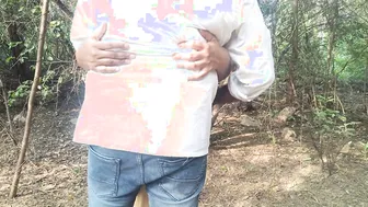Indian Housewife Having Hardcore Sex Outside Her House