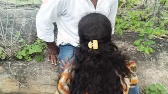 Desi Stepsister Getting Fucked Hard Outside In Garden