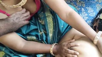 Desi Threesome With Two Sluts Getting Fucked Together
