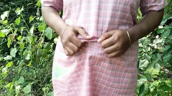 Schoolgirl Getting Banged Outside Wearing Her Uniform