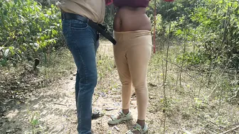 Desi Couple Fucking Hard Outside In Public Garden Area
