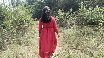 Indian Wife Getting Creampied Outdoors In Forest Area