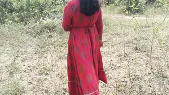 Indian Wife Getting Creampied Outdoors In Forest Area