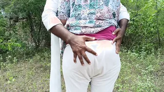 Indian Gf Giving Blowjob Outdoors Sucking And Licking