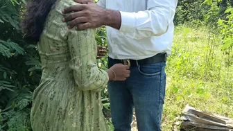 Stepbrother Catching Her Alone Fucking In The Jungle