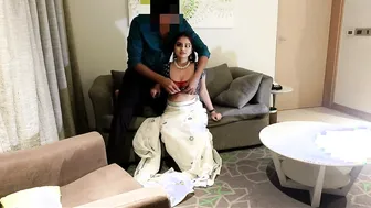 Indian Office Milf Getting Fucked Wearing Saree At Work