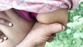 Horny Couple Fucking Hard Outdoors During Summer Day