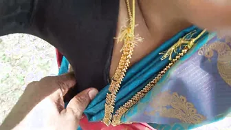 Wife Meeting Stranger Outside During Family Event Now