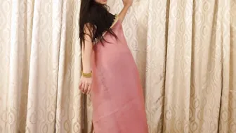 Desi Aunty Removing Saree Getting Fucked Hard At Home