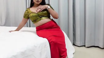 Desi Aunty Stripping Blouse Getting Fucked Hard At Home