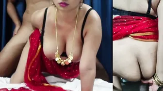Horny Bhabhi Getting Drilled Deep Wearing Indian Saree