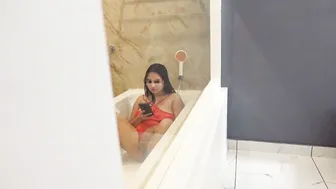 Desi Stepsister Caught Playing With Her Tight Pussy