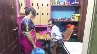 Indian Wife Getting Fucked By Tailor Master At Home