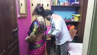 Indian Wife Getting Fucked By Tailor Master At Home