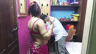 Indian Wife Getting Fucked By Tailor Master At Home
