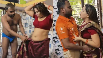 Indian Bhabhi Fucked Hard By Swiggy Delivery Boy