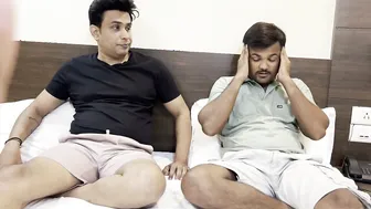 Two Friends Making Waitress Drink And Fucking Her In Hotel