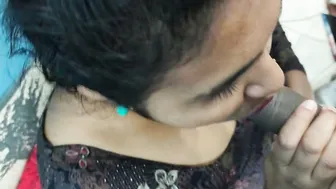 Stepsister Giving Her Stepbrother Romantic Blowjob Part One