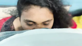 Stepsister Giving Her Stepbrother Romantic Blowjob Part One