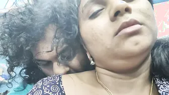 Indian Couple Having Hot Nighty Sex In Bedroom After Dinner