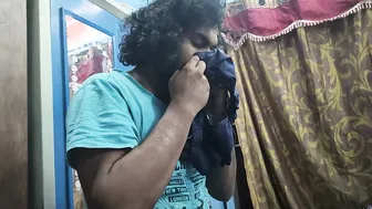 Indian Couple Having Hot Nighty Sex In Bedroom After Dinner