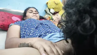 Stepson Seducing And Fucking His Stepmom While Alone