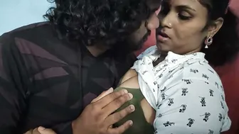 Mallu Couple Kissing And Fucking Girlfriend In Skirt Roughly