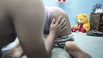 Indian Couple Fucking In Cowgirl Position And Ass Romancing