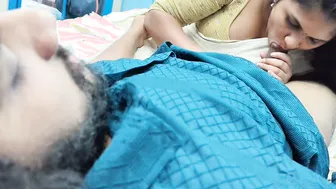 Kerala Couple Blowing And Licking In Traditional Saree Attire