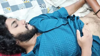 Kerala Couple Blowing And Licking In Traditional Saree Attire