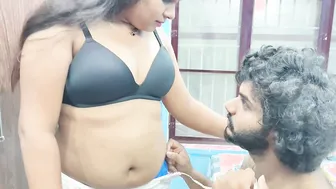 Indian Newlyweds Having Hot First Night Sex In Saree