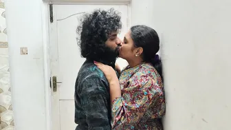 Blowing Him Before Getting Fucked Hard In Their Bedroom