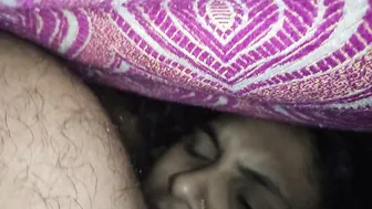 Indian Couple Fucking Hard Under The Bedsheets At Night
