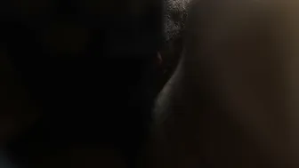 Hungry Boyfriend Licking Her Wet Pussy Under Her Skirt