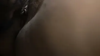 Hungry Boyfriend Licking Her Wet Pussy Under Her Skirt