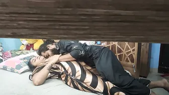 Indian Couple Kissing And Fucking Hard In Their Bedroom