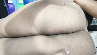 Desi Wife Showing Off Her Big Round Ass For The Camera