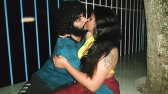 Indian Couple Having Risky Sex By The River At Night