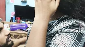 Shirt Ripped Open Sucking Her Big Tits Hard And Deep