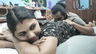 Stepmother Sucking And Riding While Wife Is Out Working