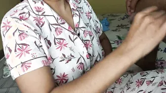 Maid Satisfying Her Thirst Riding The Servant Hard