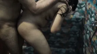 Stepsiblings Having Steamy Sex Together in the Bathroom